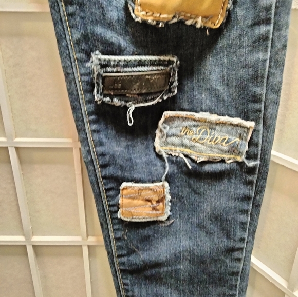 Denim Upcycled Tag Jeans - Picture 8 of 14